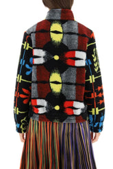 MULTICOLOR FLEECE JACKET